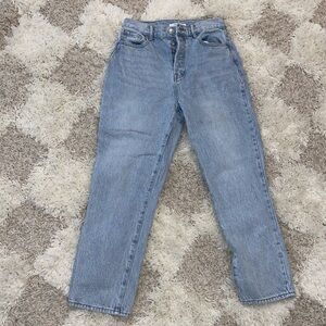 Pacsun High Rise Straight Jeans